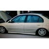 Бокові пороги (під фарбування) для Honda Civic Sedan VII 2001-2006 рр - 2