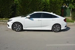 Бокові пороги (під фарбування) для Honda Civic Sedan X 2016-2021 рр - 5