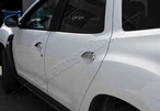 Накладки на ручки (4 шт., нерж.) Carmos - Турецька сталь для Dacia Duster 2018-2024 рр - 2