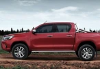 Окантовка вікон (4 шт, нерж) для Toyota Hilux 2015- рр - 1