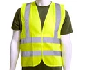 Жилет сигнальний XL жовтий SH-023 SAPFIRE - 2