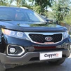 Дефлектор капота 2009-2012 (EuroCap) для Kia Sorento II XM рр - 8