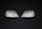 Накладки на дзеркала (2 шт., Сірий мат) для Volkswagen T5 2010-2015 рр - 1