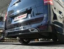 Накладка на задній бампер V2 (під фарбування) для Mercedes Vito / V-class W447 2014- рр - 1