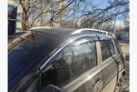Вітровики з хромом (4 шт., Sunplex Chrome) для Nissan Qashqai 2010-2014рр - 5