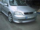 Передня нижня накладка Sedan (під фарбування) для Opel Astra G classic 1998-2012 рр - 2