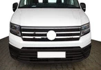 Накладки на решітку (4 шт, нерж) Carmos - Турецька сталь для Volkswagen Crafter 2016- рр - 2