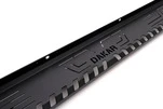 Бокові пороги Dakar V1 без LED (2 шт, метал) для Mitsubishi L200 2006-2015 рр - 2