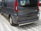 Задній захист AK002 (нерж) для Renault Trafic 2001-2015 рр - 1