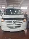 Козирьок на лобове скло (чорний глянець, 5мм) для Mercedes Sprinter W907/W910 2018- рр - 1