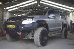 Накладка на край розширювача арки Dakar для Volkswagen Amarok 2010-2022 рр - 2