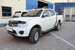 Дефлектор капоту (EuroCap) для Mitsubishi L200 2006-2015 рр - 4