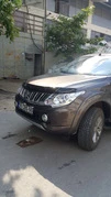 Дефлектор капоту (2015-2019, EuroCap) для Mitsubishi L200 рр - 9