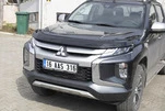 Дефлектор капота (2019-2025, EuroCap) для Mitsubishi L200 рр - 12