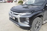 Дефлектор капота (2019-2025, EuroCap) для Mitsubishi L200 рр - 6