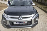 Дефлектор капота (2019-2025, EuroCap) для Mitsubishi L200 рр - 9