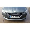Накладка на передній бампер (2012-2017, під фарбування) для Peugeot 301 - 2