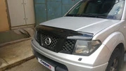 Дефлектор капоту (EuroCap) для Nissan Navara 2006-2015 рр - 8