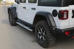 Бокові пороги Mevsim Grey (2 шт., Алюміній) для Jeep Wrangler 2018- рр - 1