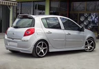 Бокові пороги (під фарбування) для Renault Clio III 2005-2012 рр - 1