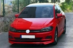 Накладки на дзеркала RLine-Look (2 шт) для Volkswagen Polo 2017- рр - 9