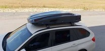 Перемички на рейлінги з ключем Wingbar V2 (2 шт) Сірий для BMW 5 серія F-10/11/07 2010-2016 рр - 2