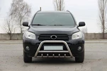 Кенгурятник WT003 (нерж) для Toyota Rav 4 2006-2013 рр - 5
