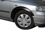 Накладки на арки (SD/HB) (4 шт, чорні) для Opel Astra G classic 1998-2012 рр - 2