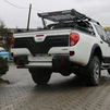 Пластикова накладка на кришку багажника для Mitsubishi L200 2006-2015 рр - 2