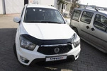 Дефлектор капота 2013-2025 (EuroCap) для SsangYong Korando рр - 3