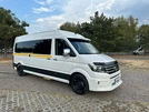 Накладка на передній бампер 510B (під фарбування) для Volkswagen Crafter 2016- рр - 2