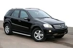 Бокові пороги Fullmond (2 шт., Алюміній) для Mercedes ML W164 - 3