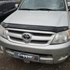 Дефлектор капота 2006-2011 (EuroCap) для Toyota Hilux рр - 1
