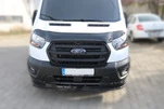 Передня лип накладка (2019-2025, ABS) для Ford Transit 2014- рр - 1