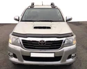 Дефлектор капота 2011-2015 (EuroCap) для Toyota Hilux рр - 1