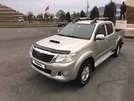 Дефлектор капота 2011-2015 (EuroCap) для Toyota Hilux рр - 2