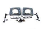 Накладки на фари з LED (5 діодів, комплект) для Mercedes G сlass W463 1990-2018рр - 2