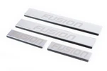 Накладки на пороги Carmos (4 шт., нерж.) для Ford Fusion 2002-2009 рр - 1
