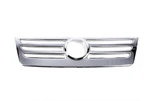 Накладка на решітку (нерж) Carmos - Турецька сталь для Volkswagen Caddy 2004-2010 рр - 2