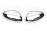 Накладки на дзеркала EU (2 шт., нерж) Carmos - турецька сталь для Volkswagen Passat B8 2015-2023 рр - 5