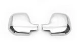 Накладки на дзеркала 2008-2012 (2 шт, нерж.) для Citroen Berlingo рр - 3