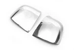 Накладки на дзеркала (2 шт, нерж) OmsaLine - Італійська нержавійка для Opel Combo 2012-2018 рр - 4