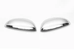 Накладки на дзеркала, 2010-2014 Хром (2 шт., нерж.) Carmos - Турецька сталь для Nissan Juke рр - 5