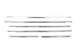 Нижня окантовка вікон (6 шт, нерж) для Chevrolet Captiva 2006-2019 рр - 3