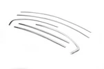 Верхня окантовка вікон (6 шт, нерж) для Chevrolet Captiva 2006-2019 рр - 3