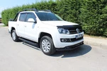 Дефлектор капоту (EuroCap) для Volkswagen Amarok 2010-2022 рр - 13