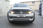 Дефлектор капоту (EuroCap) для Volkswagen Amarok 2010-2022 рр - 14