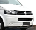Передня лип накладка (ABS) для Volkswagen T5 2010-2015 рр - 2