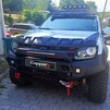 Комплект накладок на капот DRAGON (3 шт) для Volkswagen Amarok 2010-2022 рр - 1