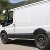 Молдинг двері EuroCap (6 шт, ABS, коротка база) для Ford Transit 2000-2014 рр - 6